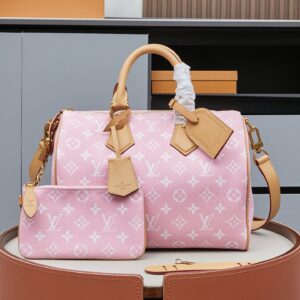 Louis Vuitton Speedy P9 Bandoulière 30 Monogram Leather Handbag