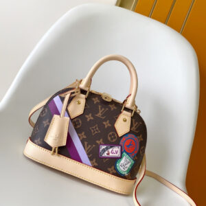 Louis Vuitton Alma BB Monogram Canvas Handbag M01917