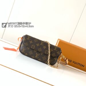 Louis Vuitton M81911 Wallet On Chain Ivy in Monogram Canvas
