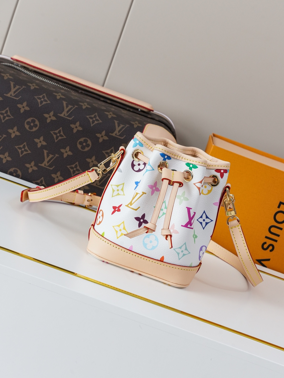 Louis Vuitton x Takashi Murakami Nano Noe Bag M27493