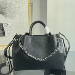 Bella Tote Perforated Leather Handbag