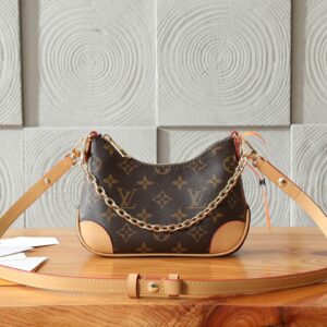 Louis Vuitton Nano Boulogne Monogram Canvas Handbag