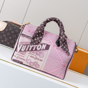 Louis Vuitton Speedy Soft 30 Monogram Textile Handbag