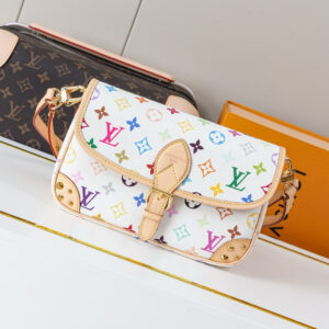Louis Vuitton Diane Small Handbag in Multicolor Monogram Canvas