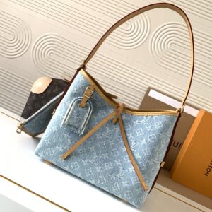 Louis Vuitton Carryall Small Bag in Monogram Denim