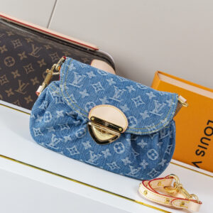 Louis Vuitton Rendez-Vous Sunset Denim Blue Shoulder Bag
