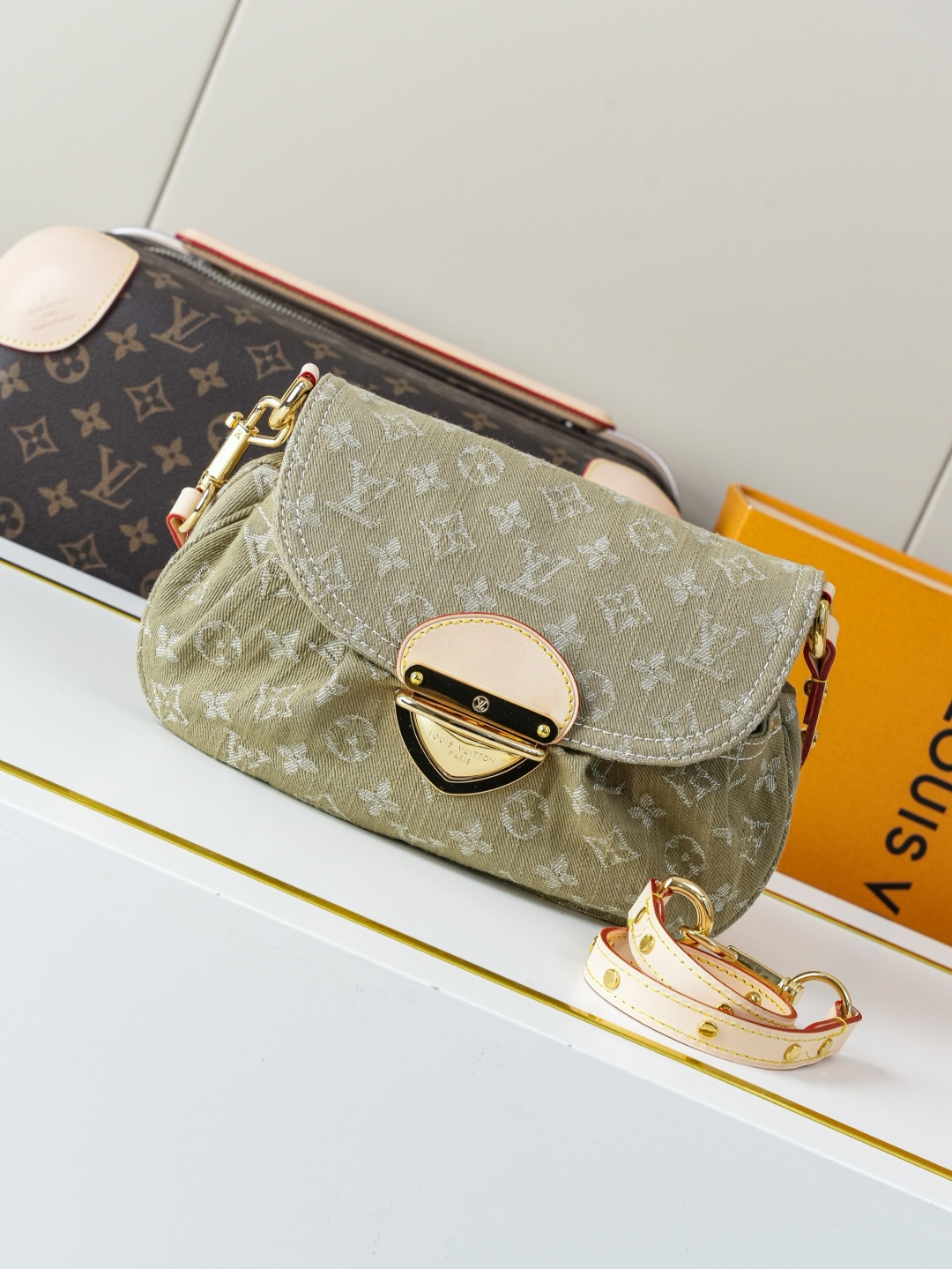 Louis Vuitton Rendez-Vous Sunset Denim Handbag