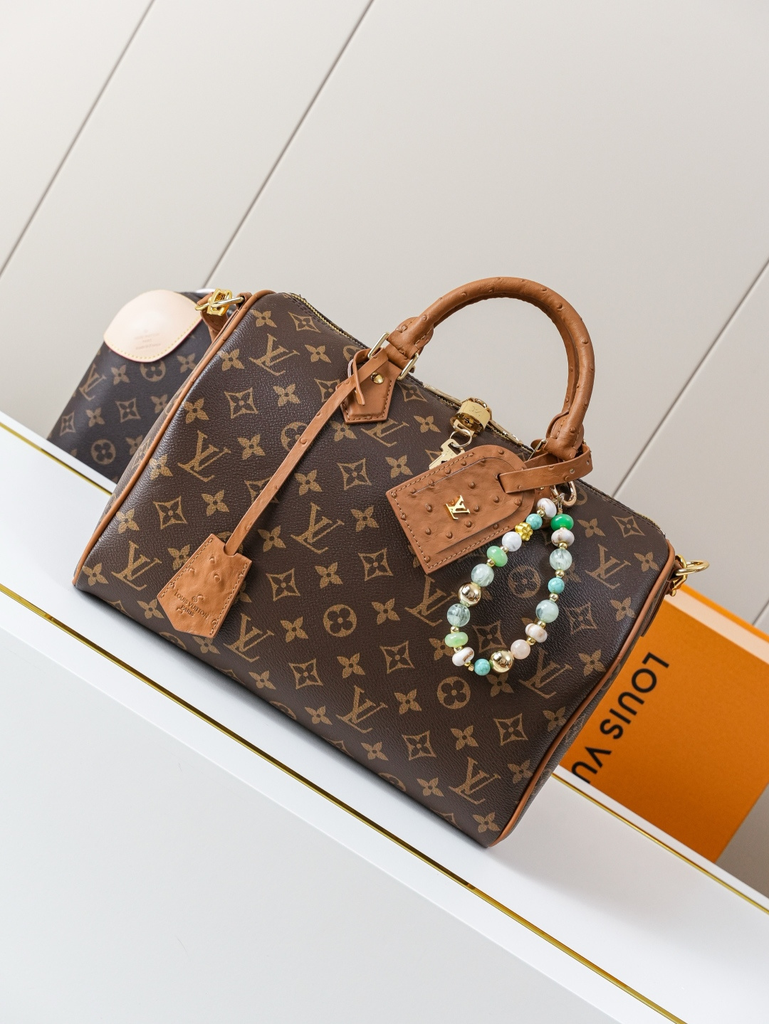 Speedy Soft 30 Boho Monogram Handbag