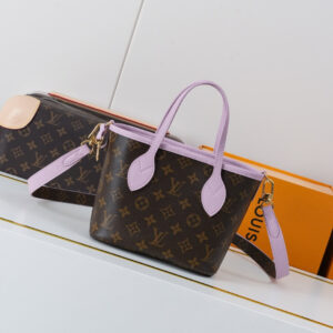 Louis Vuitton Neverfull Inside Out BB Handbag in Purple