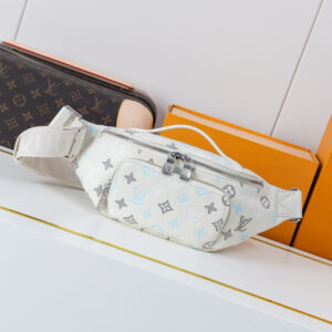 Louis Vuitton Rush Belt Bag in Monogram Shadow Leather
