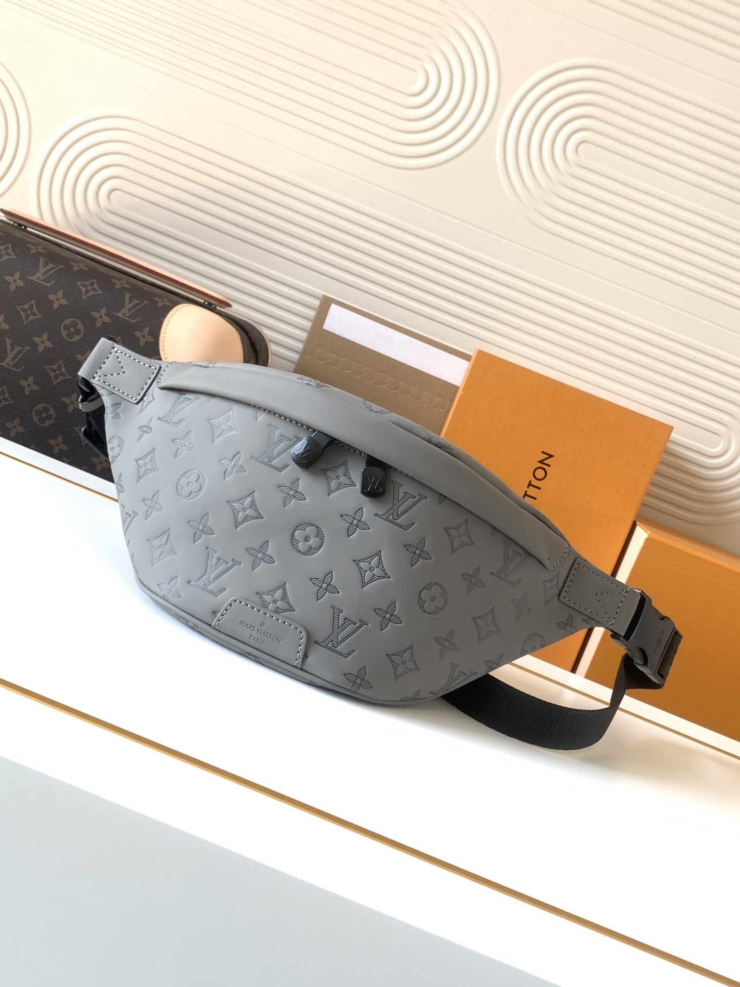 Discovery Belt Bag in Monogram Shadow Leather