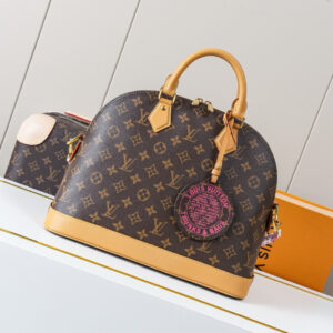Louis Vuitton Alma Soft Medium Handbag in Monogram Canvas