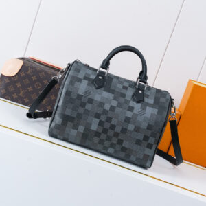Louis Vuitton Speedy 30 Damoflage Canvas Handbag