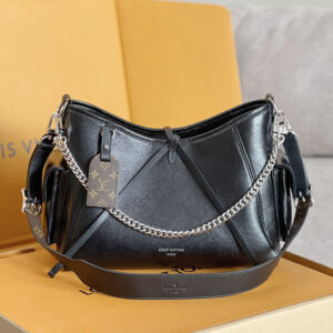Louis Vuitton CarryAll Cargo Small Leather Shoulder Bag M24861