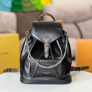 Louis Vuitton Montsouris Small Leather Backpack
