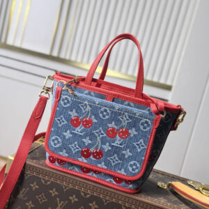 Louis Vuitton x Takashi Murakami Neverfull Inside Out BB Tote Bag