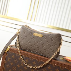Louis Vuitton Liv Shoulder Bag M25816 in Olive Green