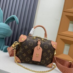 Louis Vuitton Petite Malle Souple Monogram Canvas Crossbody Bag