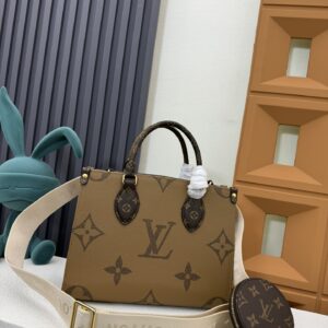 Louis Vuitton OnTheGo Small Tote Bag in Monogram Canvas