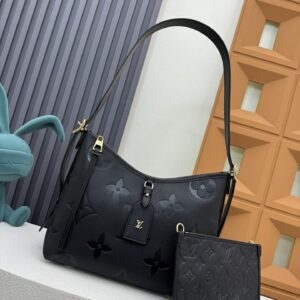 Louis Vuitton CarryAll PM Handbag in Monogram Empreinte Leather
