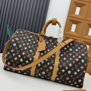 Louis Vuitton x Yayoi Kusama Keepall 50 Travel Bag