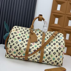 Louis Vuitton x Yayoi Kusama Keepall 50 Travel Bag