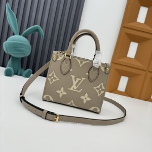Louis Vuitton OnTheGo BB Mini Tote Bag in Monogram Empreinte Leather