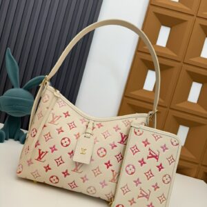 Louis Vuitton CarryAll Small Handbag in Monogram Empreinte Embossed Leather