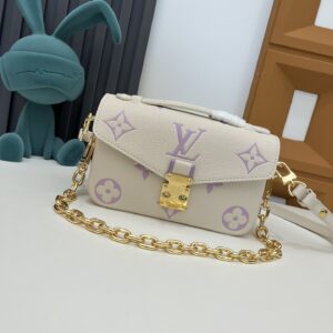 Louis Vuitton Pochette Metis East West Monogram Empreinte Leather Handbag