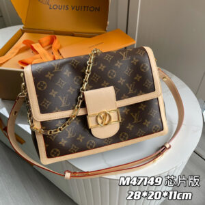 Louis Vuitton Dauphine Soft Large Handbag