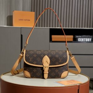 Diane M45985 Monogram Canvas Shoulder Bag