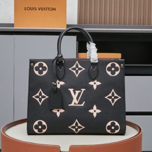 Louis Vuitton OnTheGo MM Monogram Empreinte Tote Bag