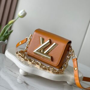 Louis Vuitton Twist Lo XL Epi Leather Handbag