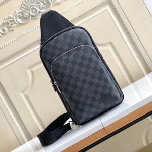 Louis Vuitton Avenue Shoulder Bag in Damier Graphite Canvas