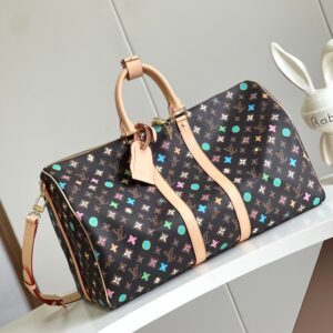 Louis Vuitton Keepall Bandouliere 45 Monogram Craggy Travel Bag