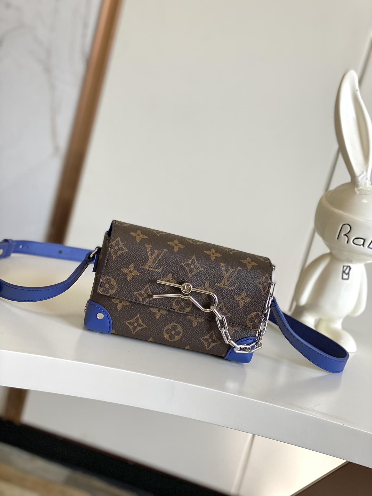 Louis Vuitton Steamer Mini Handbag M12810 in Monogram Eclipse