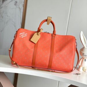 Louis Vuitton Heritage Keepall 50 Travel Bag