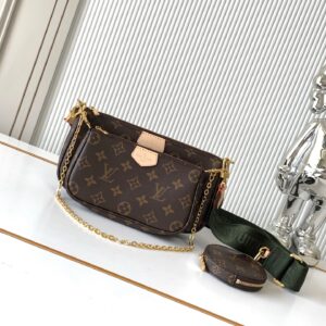 Louis Vuitton Multi Pochette Accessoires Monogram Canvas Bag Set