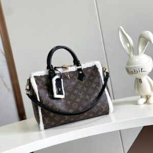 Louis Vuitton Speedy Soft 30 Teddy Handbag