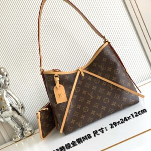 Louis Vuitton CarryAll PM Monogram Canvas Handbag