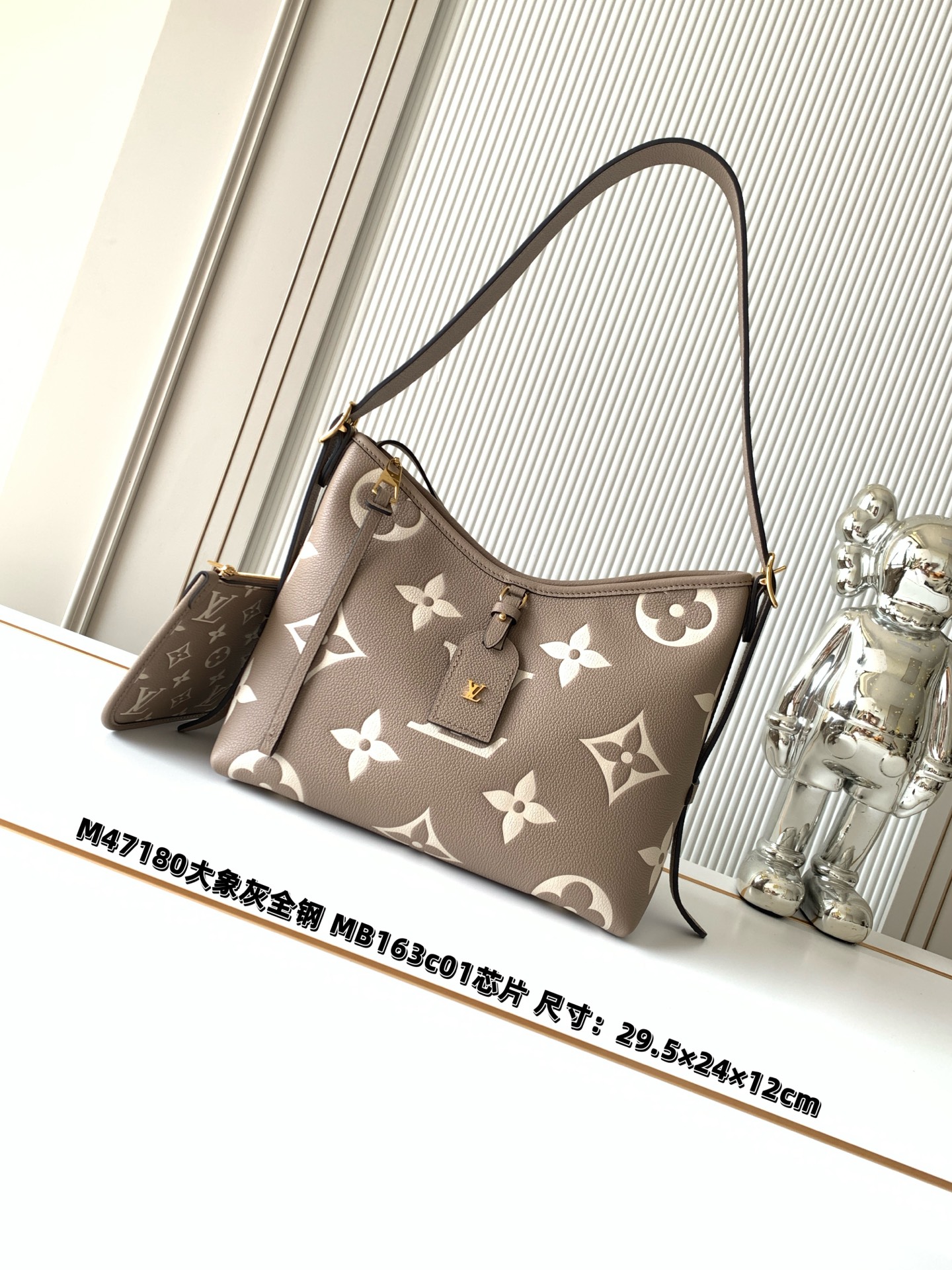 CarryAll Small Handbag in Monogram Empreinte Leather