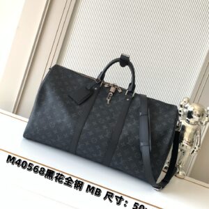 Louis Vuitton Keepall Bandouliere Monogram Travel Bag