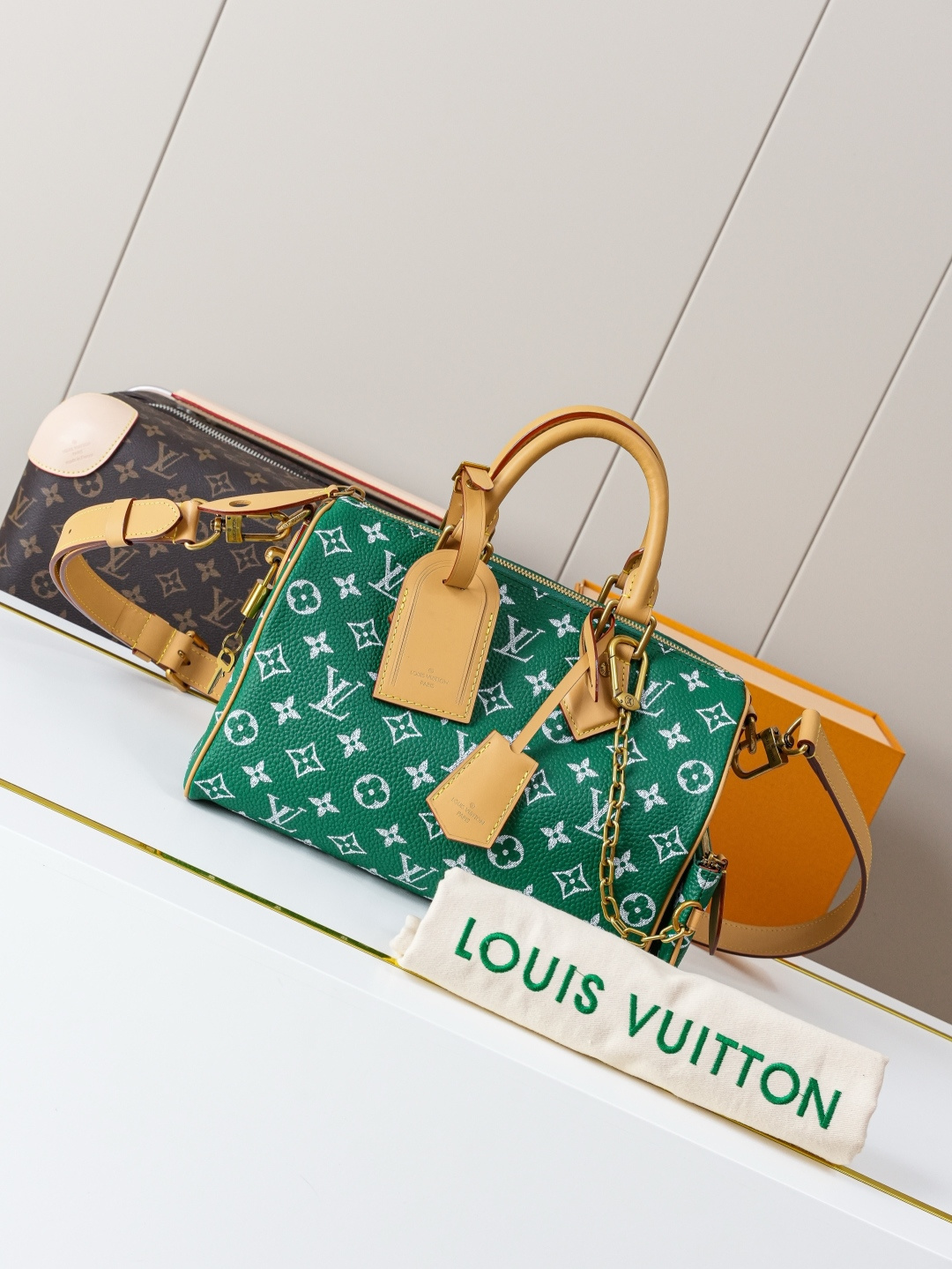 Speedy Bandoulière 25 Monogram Leather Handbag