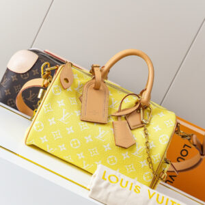 Speedy Bandoulière 25 Monogram Leather Handbag
