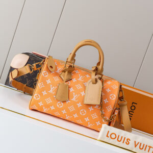 Louis Vuitton Speedy Bandouliere 25 Monogram Leather Handbag