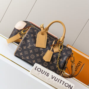 Louis Vuitton Speedy Bandoulière 25 Monogram Leather Handbag