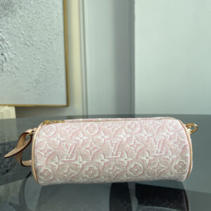 Louis Vuitton Pochette Papillon Handbag M29881 in Pink Monogram Emblème