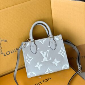 Louis Vuitton OnTheGo BB Monogram Empreinte Leather Tote Bag M47054