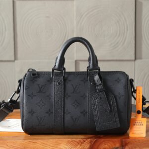 Louis Vuitton Keepall Bandouliere 25 Monogram Midnight Crossbody Bag