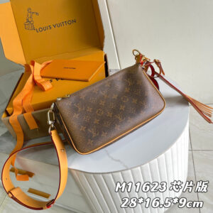 Louis Vuitton Pochette Accessoire XL Monogram Dust Crossbody Bag